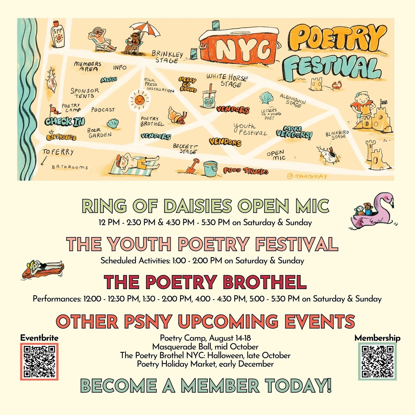 [July 13, 2024] NYC Poetry Festival