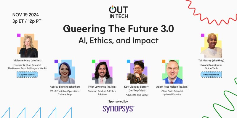 [November 19, 2024] 12pm ET –  Queering the Future hosted by Out In Tech